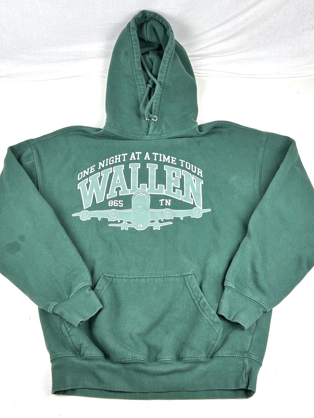 Morgan Wallen One Night At A Time Tour 2024 Double Sided Hoodie Sweatshirt - M